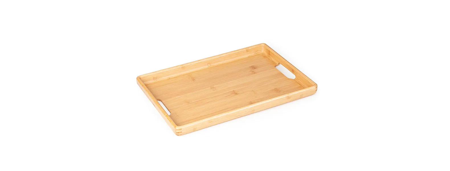 BANDEJA EM BAMBU PARA SERVIR - 40X28X3CM