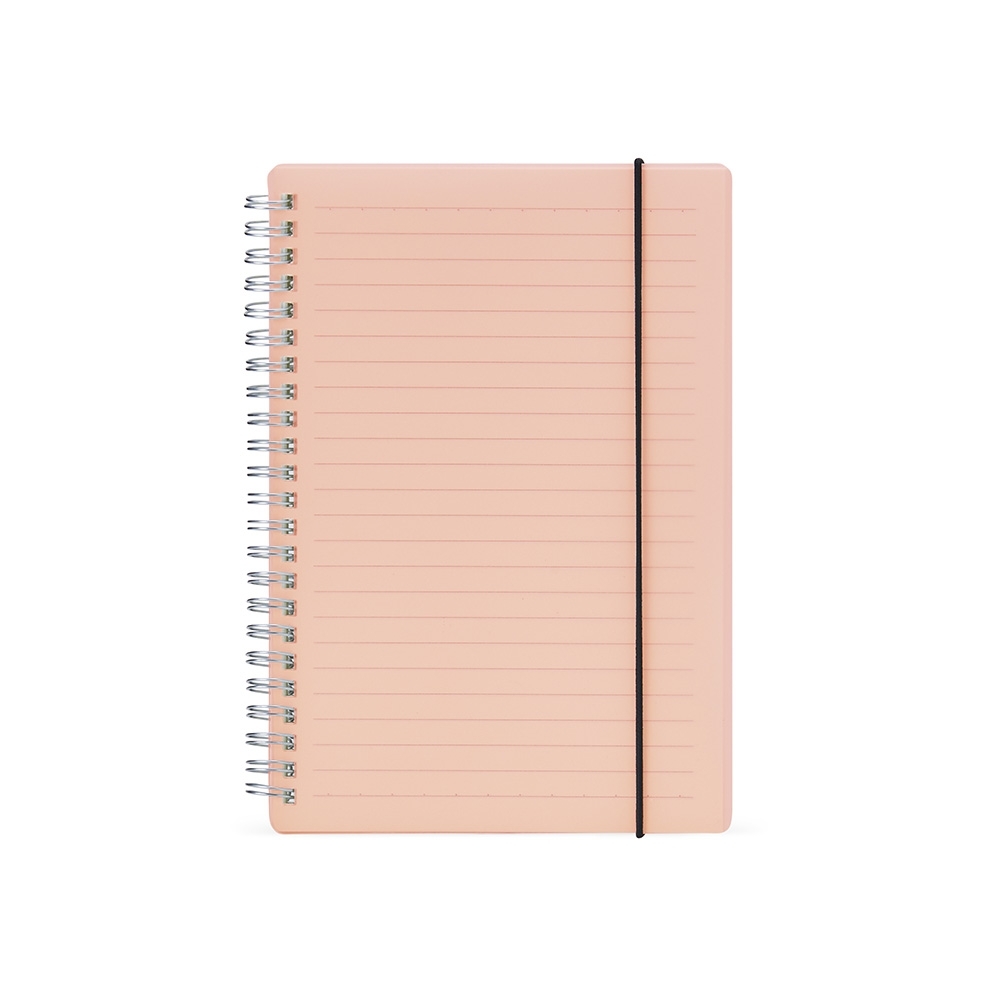 CADERNO COM CAPA PLÁSTICA