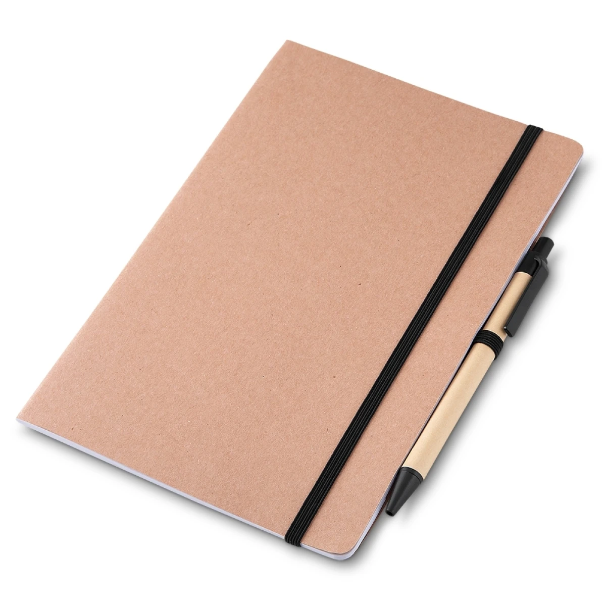 CADERNO P/ ANOT. KRAFT C/ CANETA