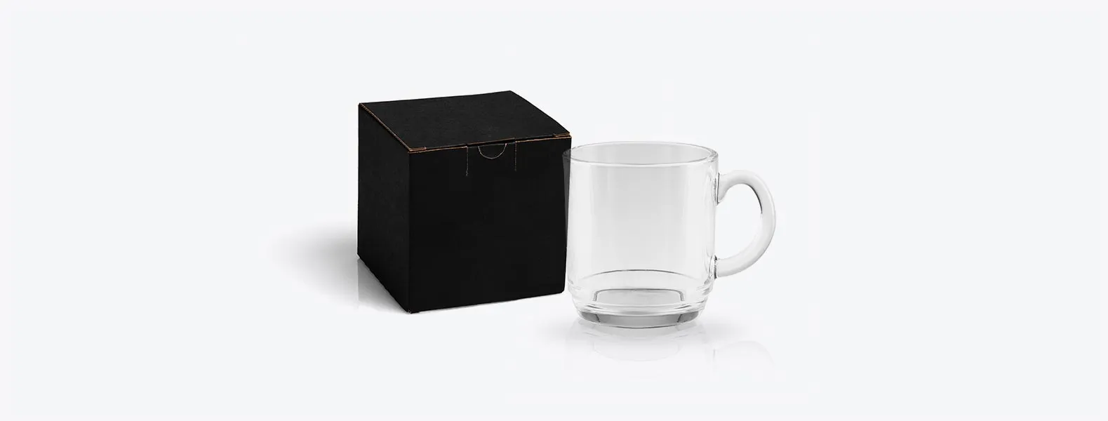 CANECA EM VIDRO - 300ML