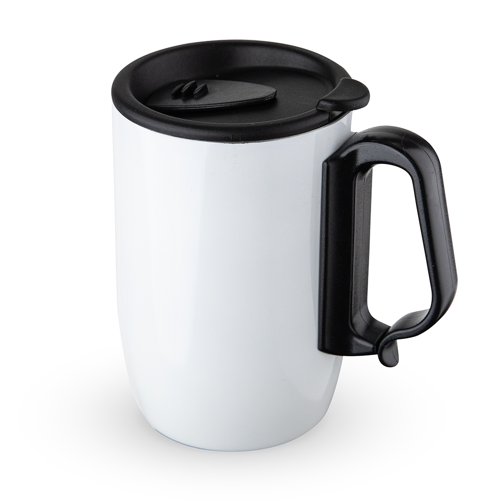 CANECA INOX PAREDE DUPLA 350 ML