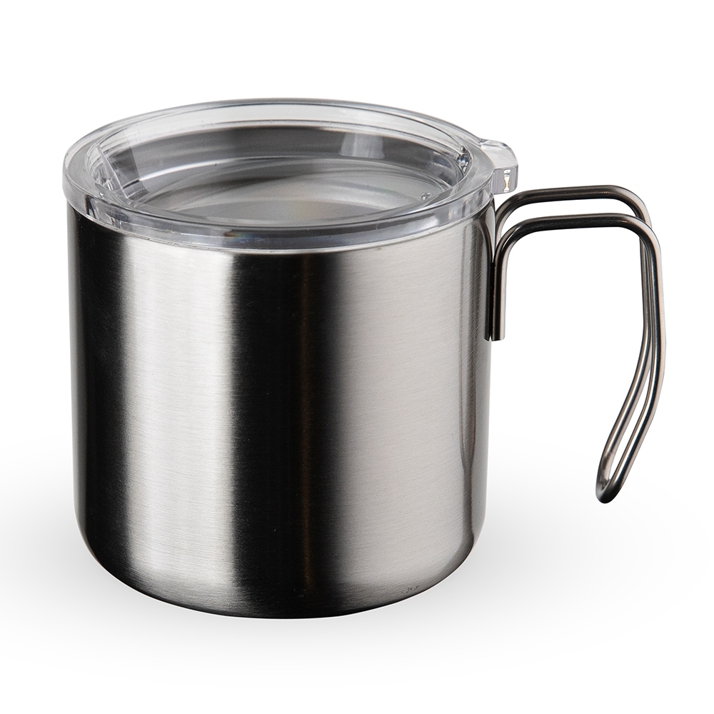 CANECA INOX PAREDE DUPLA 350 ML 