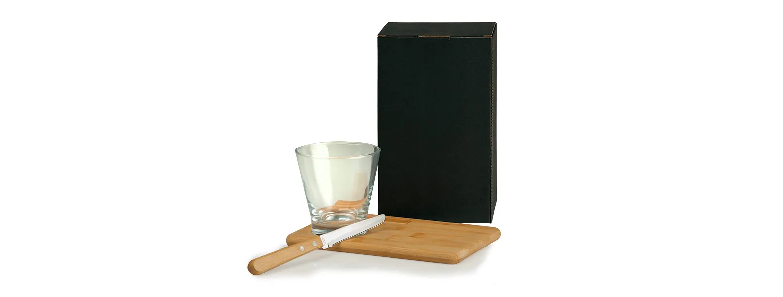 KIT PARA CAIPIRINHA EM BAMBU - 0,35 L - 3 PÇS