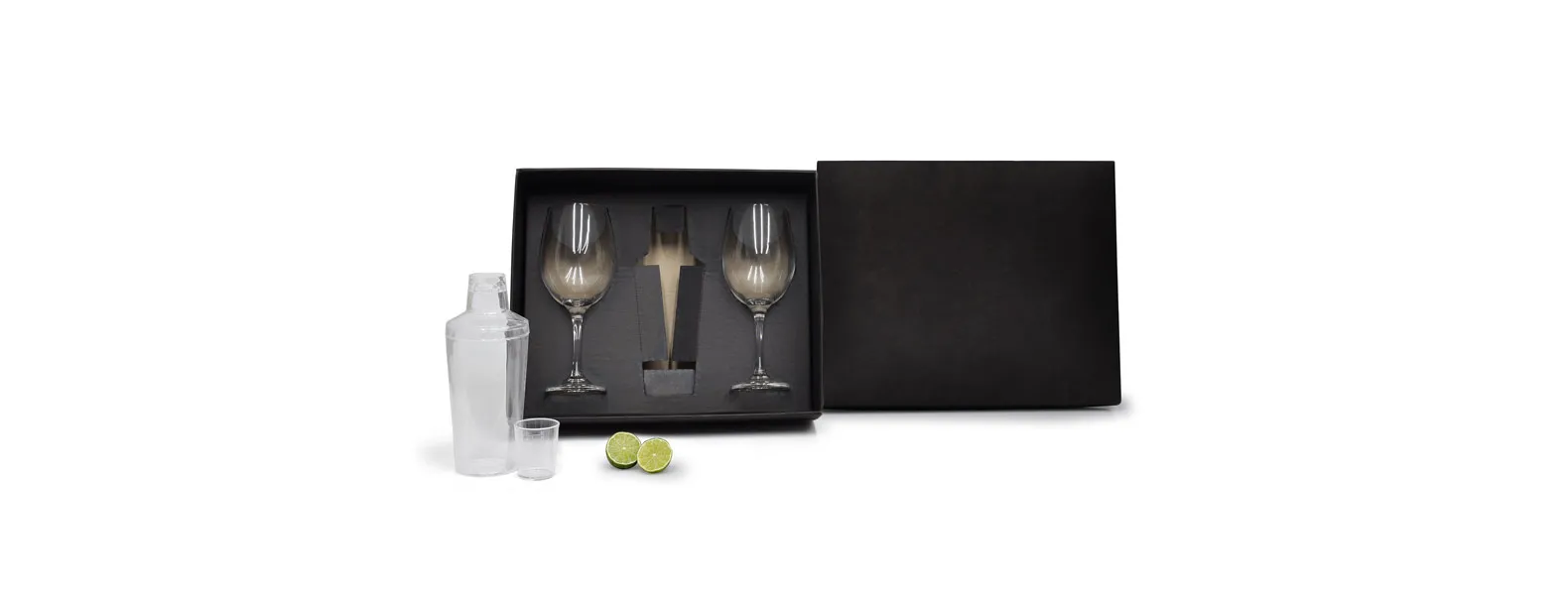 KIT PARA DRINKS C/ COQUETELEIRA - 3 PÇS