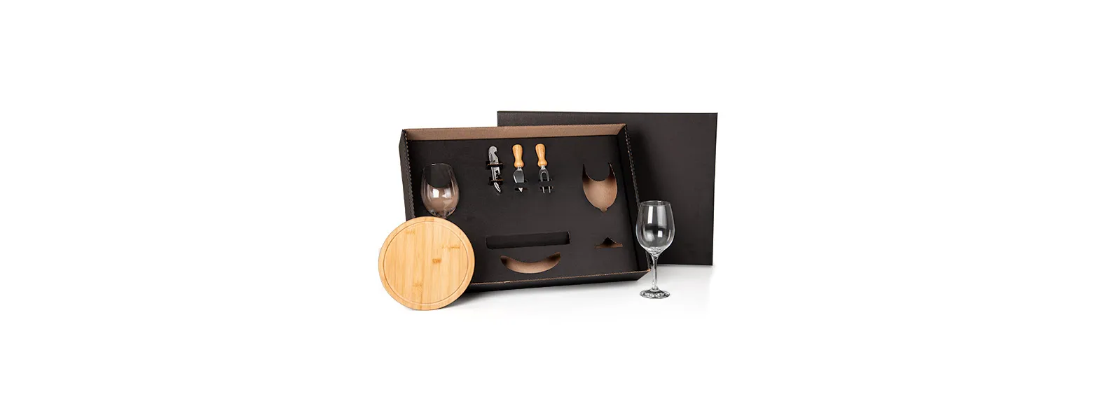 KIT QUEIJO E VINHO - 6 PÇS