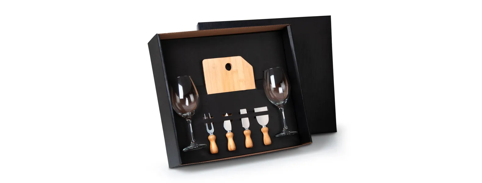 KIT QUEIJO E VINHO - 7 PÇS