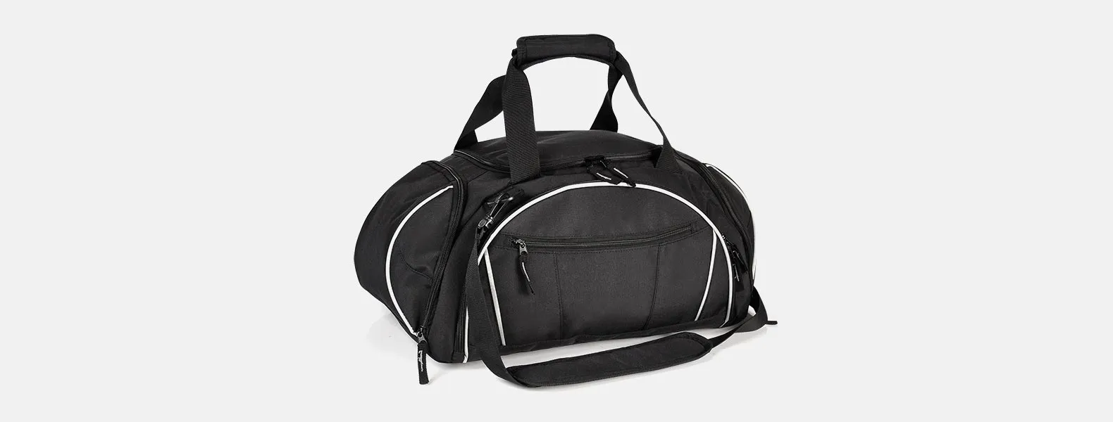 MALA ESPORTIVA EM NYLON / POLYESTER 300D PRETO - 35L