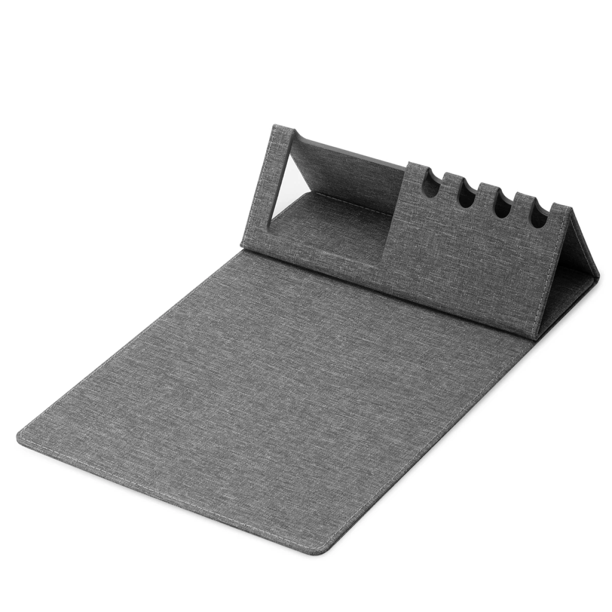 MOUSE PAD COM SUPORTE CELULAR E CANETAS