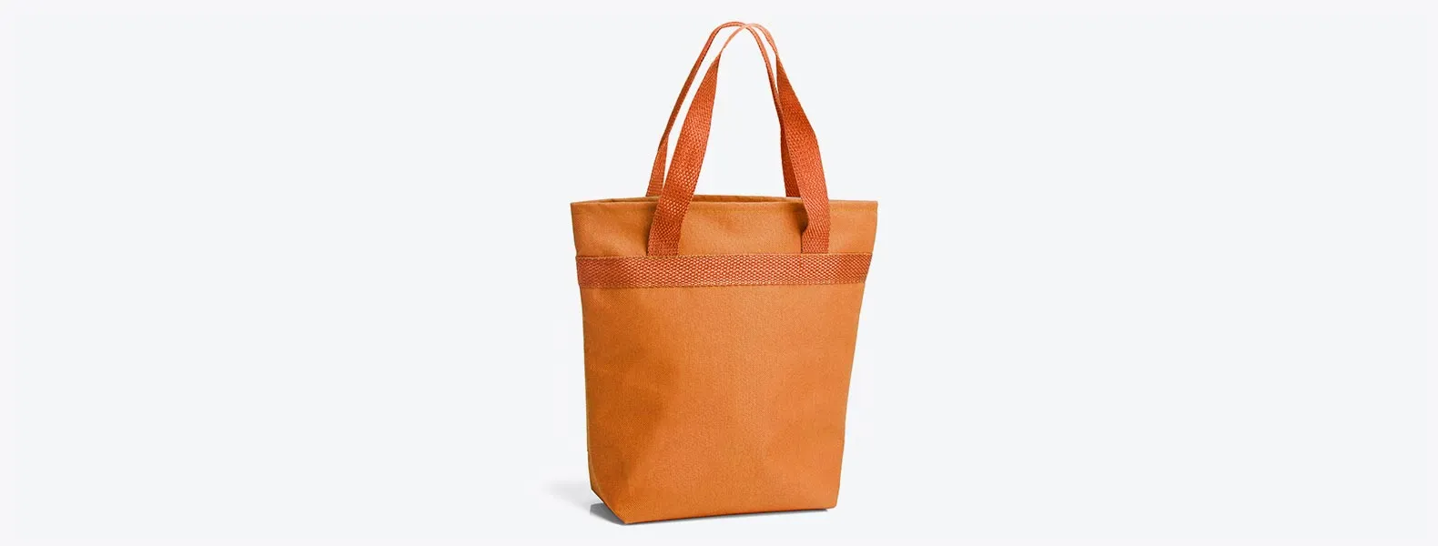 SACOLA TÉRMICA EM NYLON 600 - LARANJA - 5L - 20,5X8X27CM