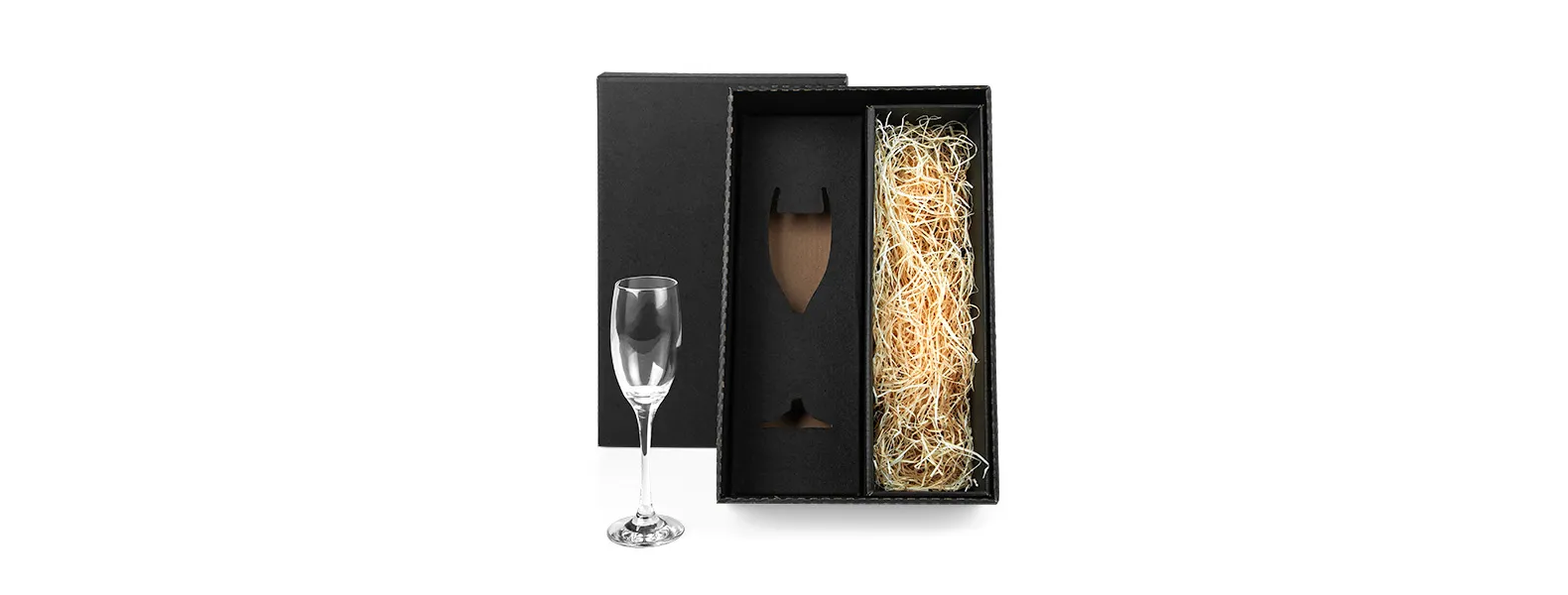 TAÇA DE VIDRO P/ CHAMPAGNE 190 ML